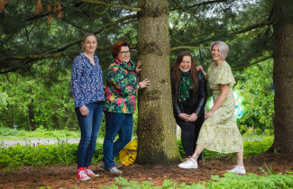 Sosiaalihuollon kehittämisohjelman tiimi: Merja Jämsinen, Riikka Lahtela, Mari Mäkelä, Päivi Paavilainen