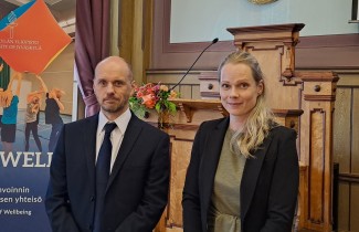 Sami Äyrämö ja Tiina Jokela.