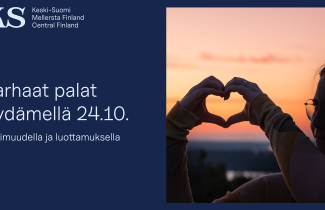Keski-Suomen tulevaisuutta rakennetaan luottamuksella, todettiin Sydämellä-tilaisuudessa 24.10.