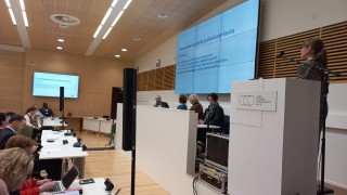 Palveluverkon asukastilaisuus Jyväskylän Viitaniemessä Gradian valtuustosalissa