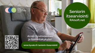 Seniorin itsearvioinnin inforuutu, vaaka